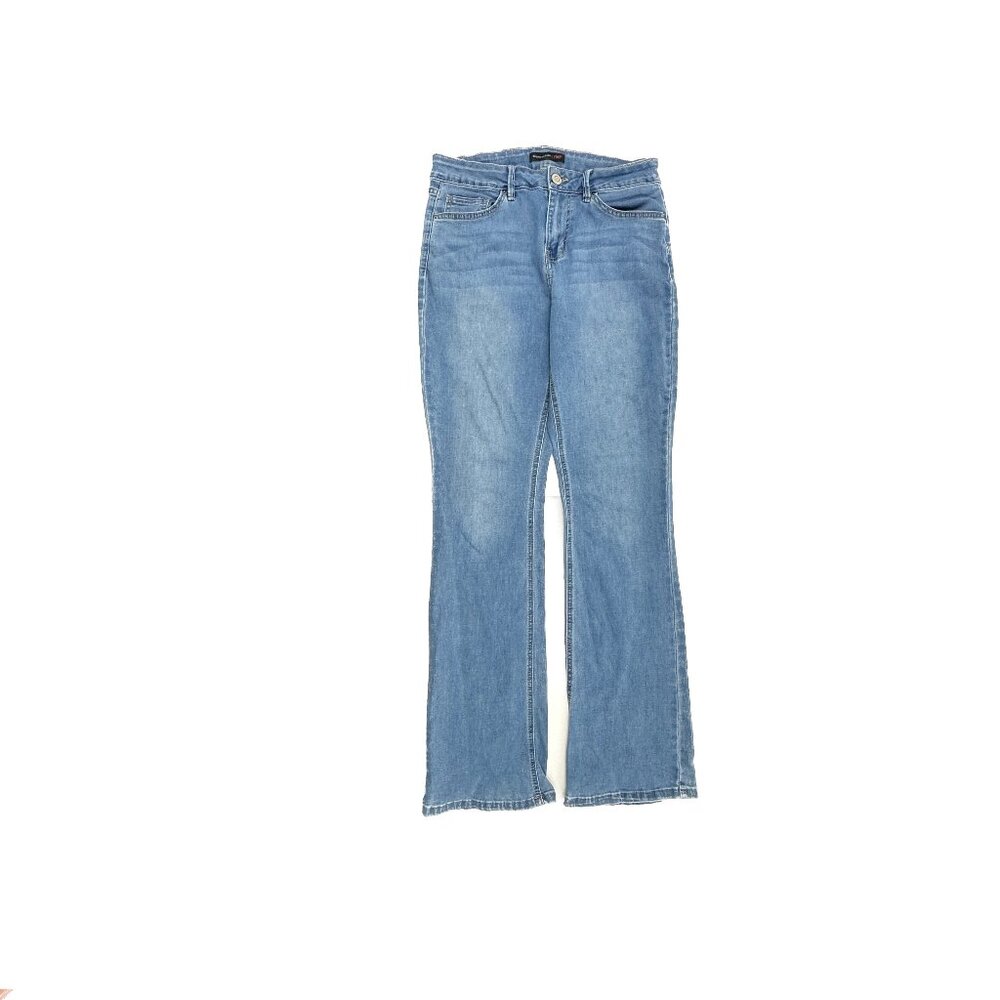 YMI Bootcut Jeans Women Size 7 Blue Medium Wash Stretch Denim Mid Rise